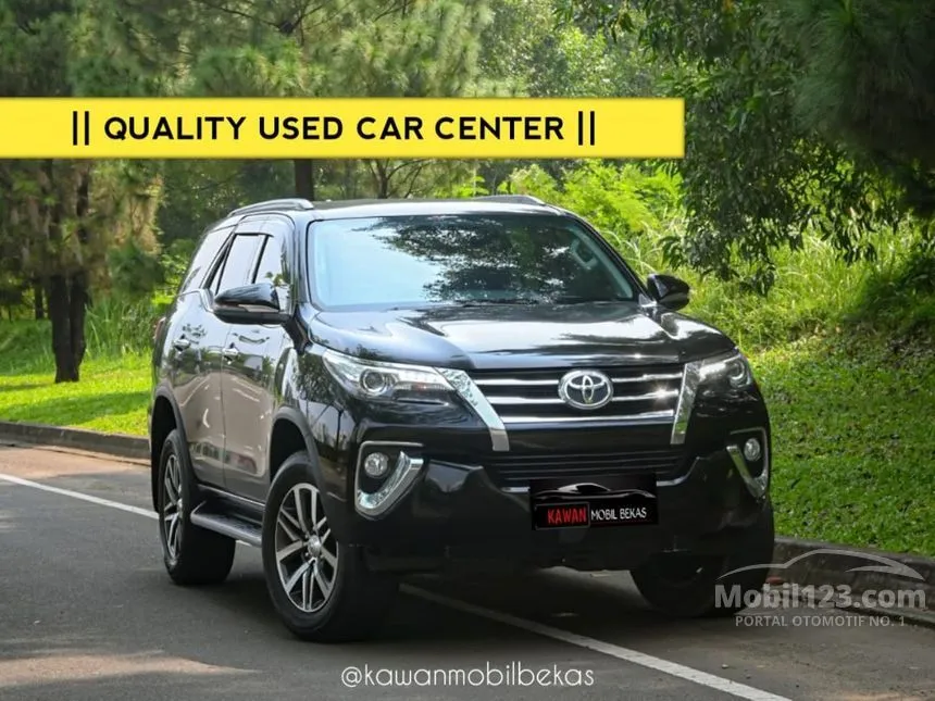 Jual Mobil Toyota Fortuner 2019 VRZ 2.4 di Banten Automatic SUV Hitam Rp 371.000.000