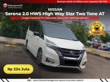 2019 Nissan Serena 2.0 Highway Star MPV HWS High Way Star Two Tone 2019/2020 [ GARANSI 5TH ]