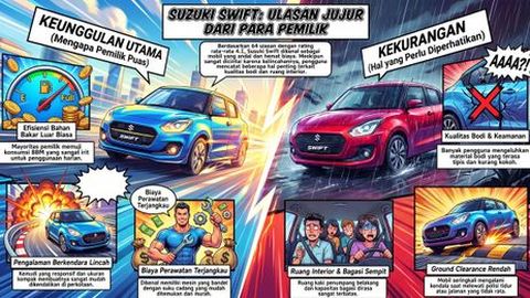 Jangan Beli Dulu! Bongkar Habis 6 Penyakit Suzuki Swift Bekas yang Bikin Kantong Jebol!