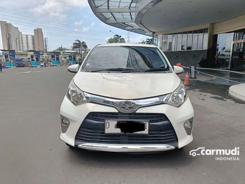 Jual Mobil Toyota Calya 2018 G 1.2 di Jawa Barat Manual MPV Putih Rp 99.000.000