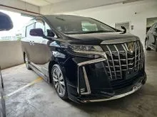 2020 Toyota Alphard 2.5 TYPE GOLD - READY STOCK - FREE 6 YEARS WARRANTY - JAPAN UNREG