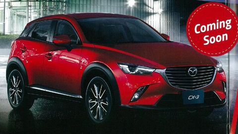 Mazda CX-3 Estimated To Arrive In November 2015, Tentative RM120k Price