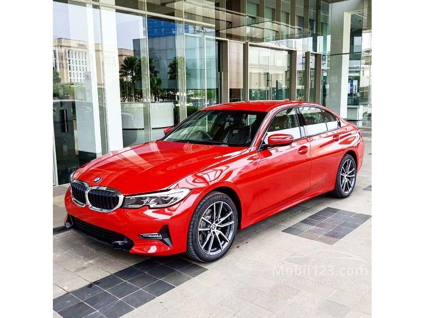 Jual Mobil BMW 320i 2020 Sport 2.0 di Jawa Barat Automatic Sedan Merah ...