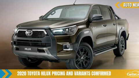 2020 Toyota Hilux Facelift Pricing Confirmed, From RM93k
