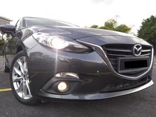 2015 Mazda 3 2.0 CBU SunRoof FullServiceRecord UnderWarranty ReverseCamera