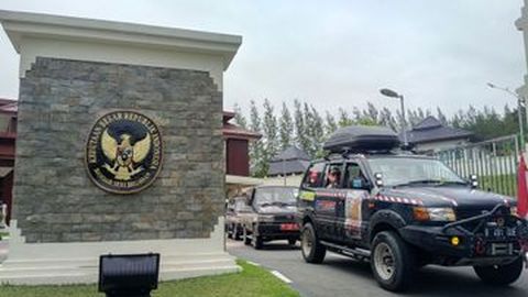 Rombongan Toyota Journey Kemerdekaan 3 Negara Tiba di Brunei Darussalam