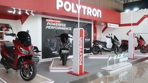 Pilihan Motor Listrik Murah Polytron, Desainnya Mirip Yamaha Nmax!