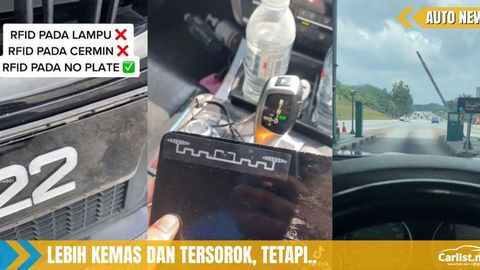 Tampal RFID Di Belakang Nombor Plat Kereta – Lelaki Dakwa RFID Lebih Mudah Dikesan