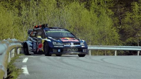 Watch This VW Polo WRC Drifting On Norwegian Mountain Roads