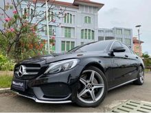 2017 Mercedes-Benz C200 2.0 AMG Sedan Nik2017 Black On Black Km10rb Antik #AUTOHIGH #BEST DEAL
