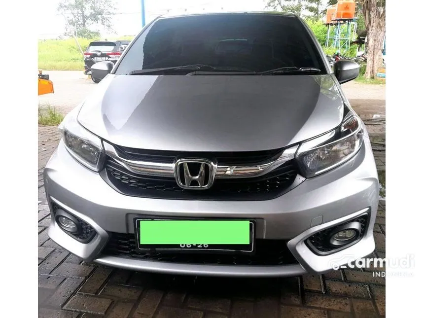 Jual Mobil Honda Brio 2021 E Satya 1.2 di Banten Manual Hatchback Silver Rp 139.000.000