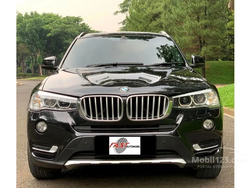 Jual Mobil BMW X3 2017 xDrive20i xLine 2.0 di DKI Jakarta Automatic SUV Hitam Rp 455.000.000