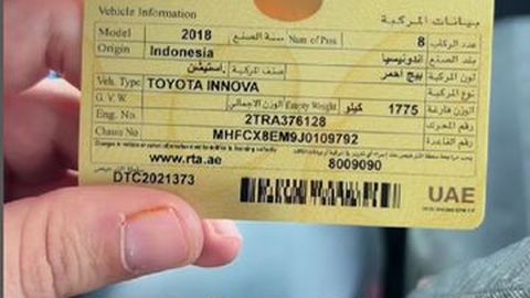 Jadi Taksi di Dubai, Innova Buatan Indonesia Ini Sudah Jalan Nyaris 1 Juta Km!