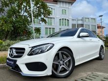 2016 Mercedes-Benz C250 2.0 AMG Sedan Nik16 White Km20rb Panoramic Sunroof PBD HUD Full Spek #AUTOHIGH #BEST OFFER