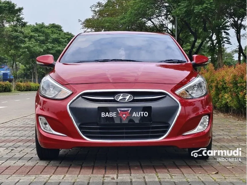 Jual Mobil Hyundai Grand Avega 2015 SG 1.4 di Banten Automatic Hatchback Merah Rp 115.000.000