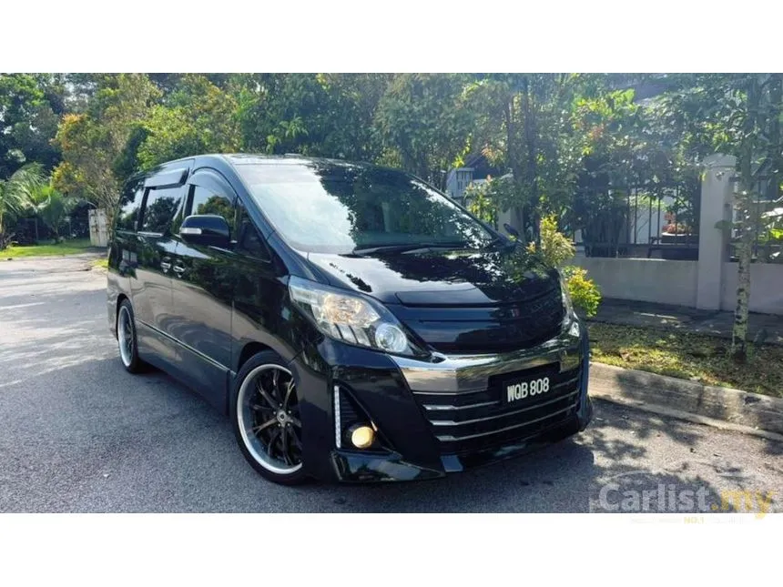 2014 Toyota Alphard G 240S Gold MPV