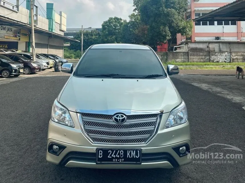 Jual Mobil Toyota Kijang Innova 2014 G 2.5 di DKI Jakarta Automatic MPV Silver Rp 210.000.000