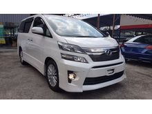 2012 Toyota Vellfire 2.4 Z MPV 2 POWER DOOR NEW FACELIFT UNREG