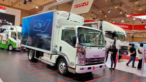 Kalah Cepat Jual Mobil Listrik Niaga di Indonesia, Isuzu: Tak Perlu Jadi yang Pertama