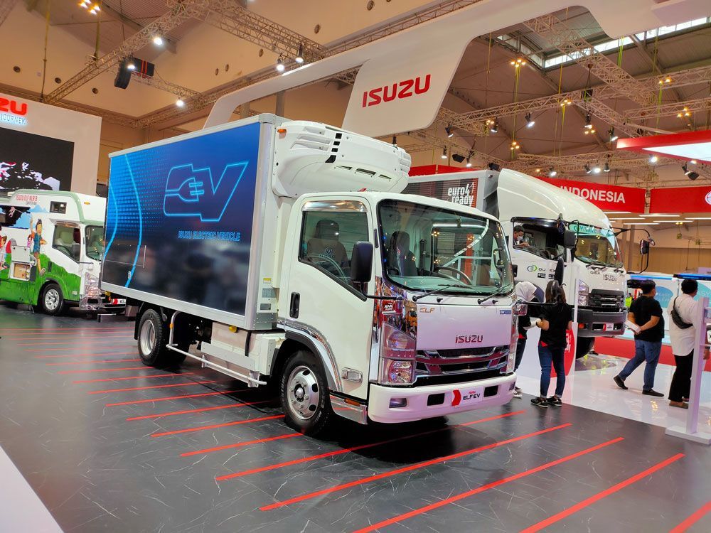 Kalah Cepat Jual Mobil Listrik Niaga di Indonesia, Isuzu: Tak Perlu Jadi yang Pertama