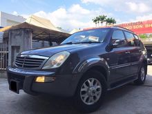 Ssangyong Rexton 2.7(A)RX270*TURBO DIESEL*LUXURY SPORT EDITION*r2005*7 SEATERS*DVD*4X4*4WD