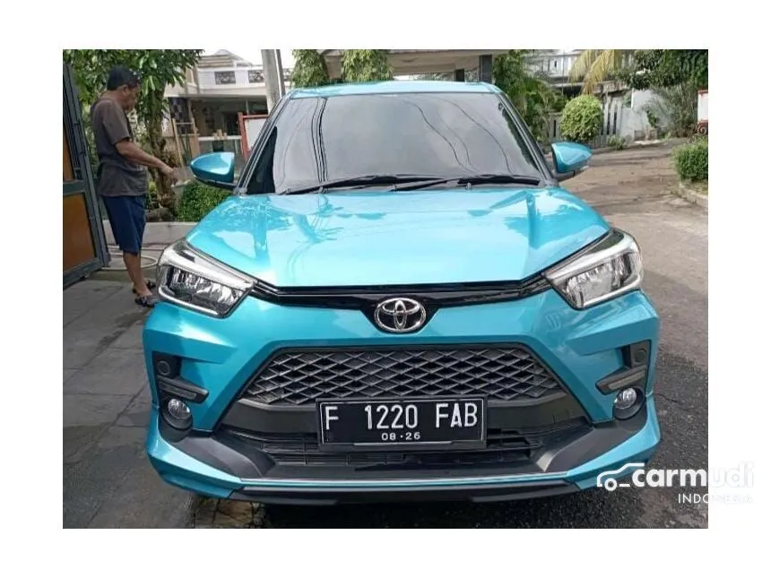 Jual Mobil Toyota Raize 2021 GR Sport 1.0 di DKI Jakarta Automatic Wagon Biru Rp 205.000.000