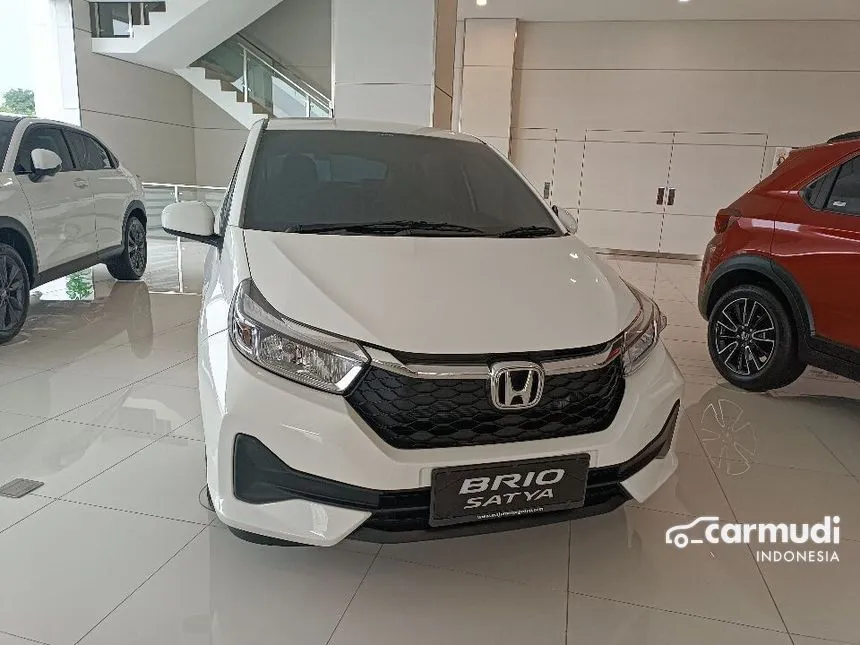 Jual Mobil Honda Brio 2024 E Satya 1.2 di DKI Jakarta Manual Hatchback Putih Rp 172.800.000