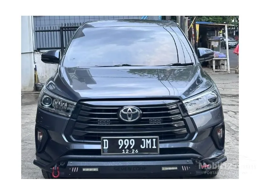 Jual Mobil Toyota Kijang Innova 2021 V 2.4 di Jawa Barat Automatic MPV Hitam Rp 420.000.000