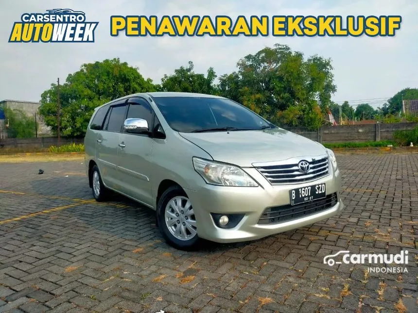 2012 Toyota Kijang Innova G MPV