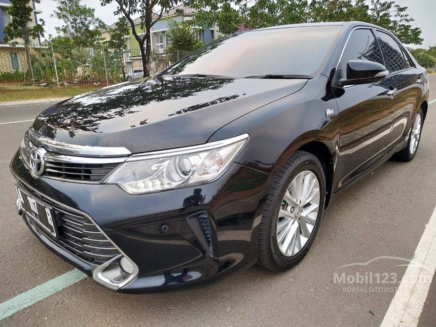 Jual Mobil Toyota Camry 2016 V 2.5 di Banten Automatic Sedan Hitam Rp 