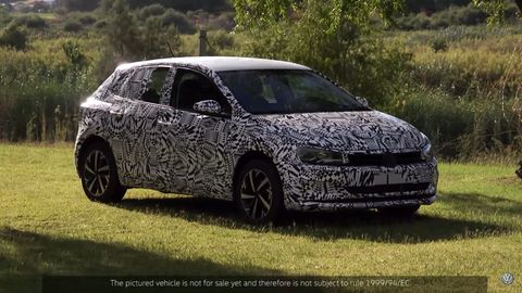 2018 Volkswagen Polo Teased On Video