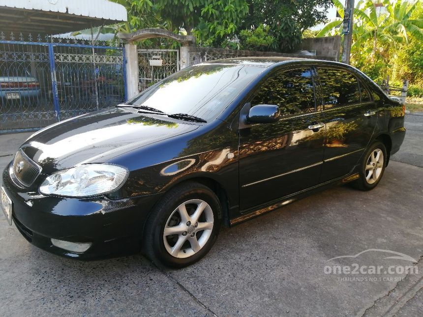 Toyota Corolla Altis 2002 G 1.8 in กรุงเทพและปริมณฑล Automatic Sedan สีดำ for 100,000 Baht