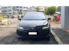 2021 Toyota Corolla Altis 1.8 V Sedan hitam km 43 ribuan pajak panjang