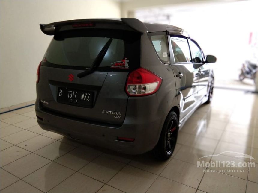 Jual Mobil Suzuki Ertiga 2014 GX 1.4 di Jawa Barat Manual MPV Abu-abu