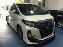 TOYOTA ALPHARD 3.5 SAC UNREGISTER 2015 JBL SUNROOF LEATHER 285K