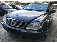 2002 Mercedes Benz S320 (CBU) 3.2 (A) MEMORY SEAT