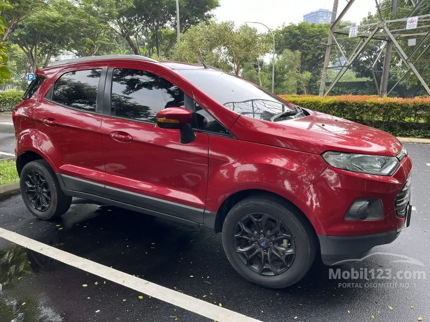 Jual Mobil Ford EcoSport 2015 Titanium 1.5 di Banten Automatic SUV Merah Rp 125.000.000