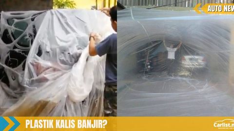 Cara Kreatif Mangsa Banjir Selamatkan Kereta