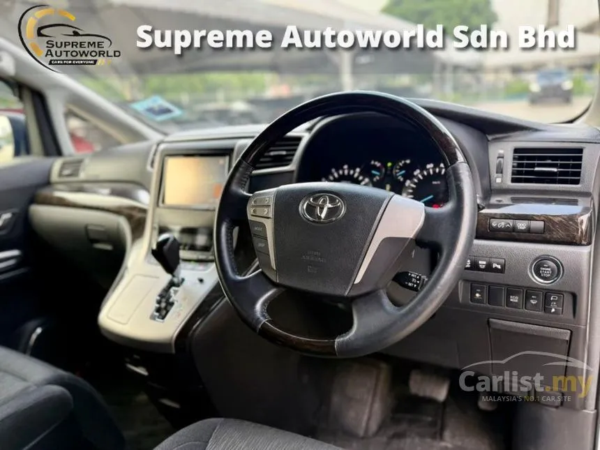 2013 Toyota Vellfire ZG MPV