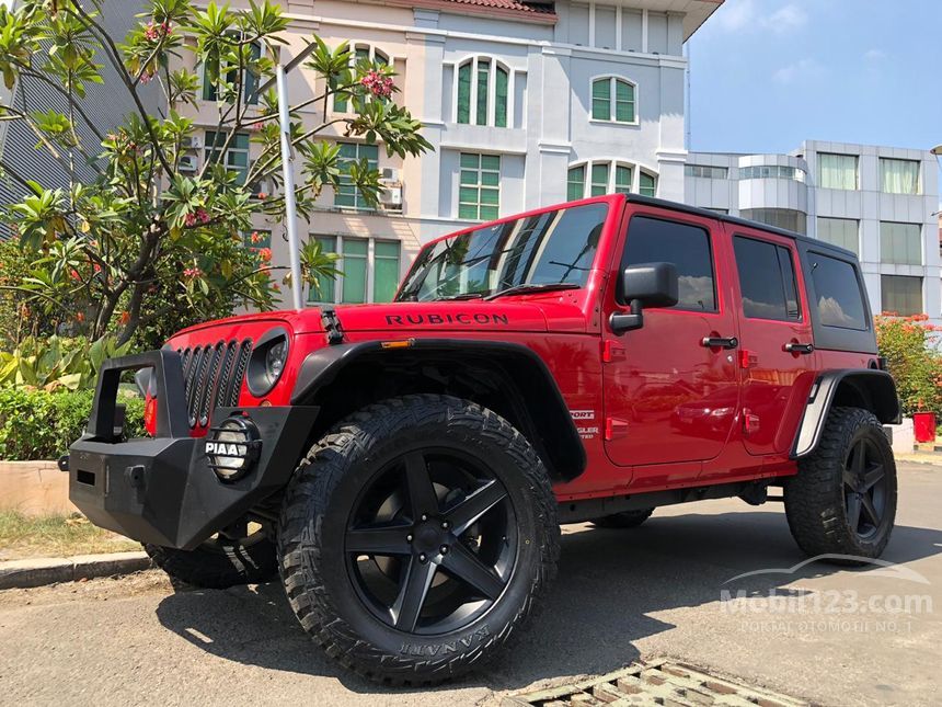 Jual Mobil Jeep Wrangler 2011 Rubicon Unlimited 3 8 Di Dki Jakarta Automatic Suv Merah Rp 695 000 000 5882813 Mobil123 Com