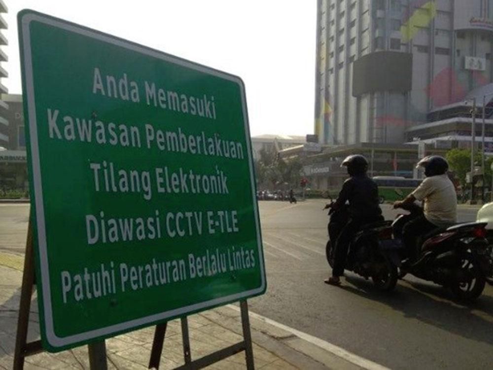 Tilang Elektronik Bekasi Bidik Biker Nakal
