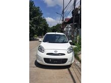Nissan March 2012 1.2 Automatic Putih Cantik