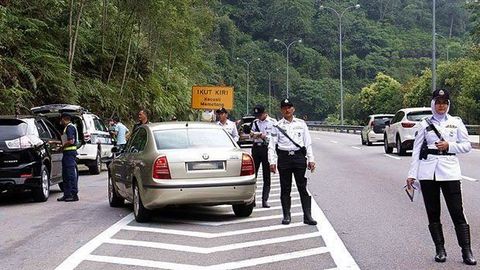 Kota Kinabalu Police Hand Out 107 Summonses In Five Hour Operation
