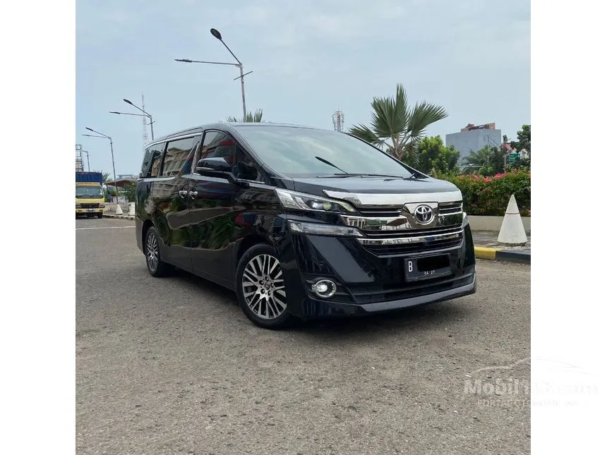Jual Mobil Toyota Vellfire 2017 G 2.5 di DKI Jakarta Automatic Van Wagon Hitam Rp 667.000.000