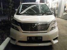 2012 Toyota Vellfire 2.4 Z Van Wagon