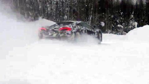 McLaren Lets Its New Sports Series Play In The Snow