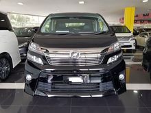 LUXURY MPV 2013 Toyota Vellfire 2.4 Z G Edition MPV - POWER SEATS