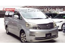 2007 Toyota Alphard 3.0 G MZ Facelift 2PDoor PowerSeat VacuumBoot
