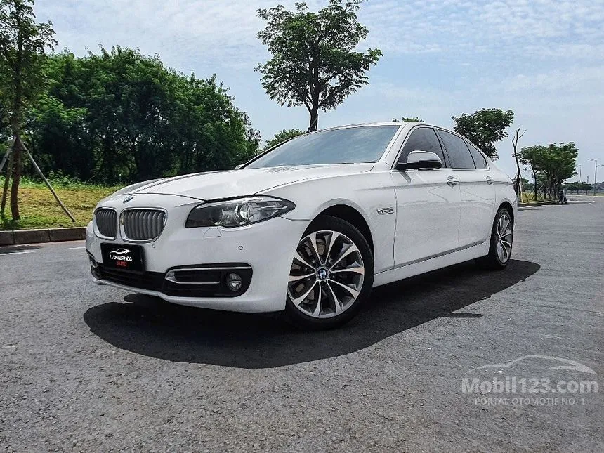 Jual Mobil BMW 520i 2014 Modern 2.0 di DKI Jakarta Automatic Sedan Putih Rp 358.000.000