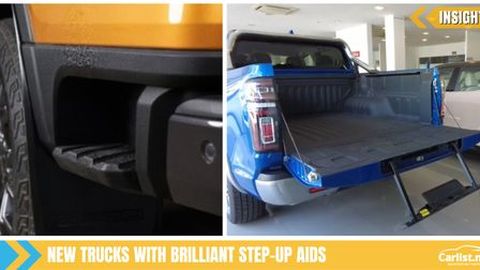 Ford Ranger Rear Box Step And GWM POER Rear Step-Up Ladder - Easier To Reach And Climb Up Into Pick-up Trucks!